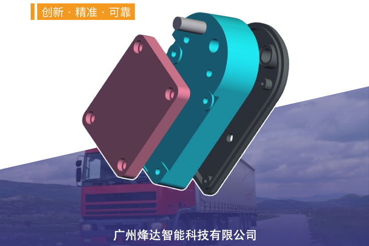 货车轮毂温度监测器产品展示